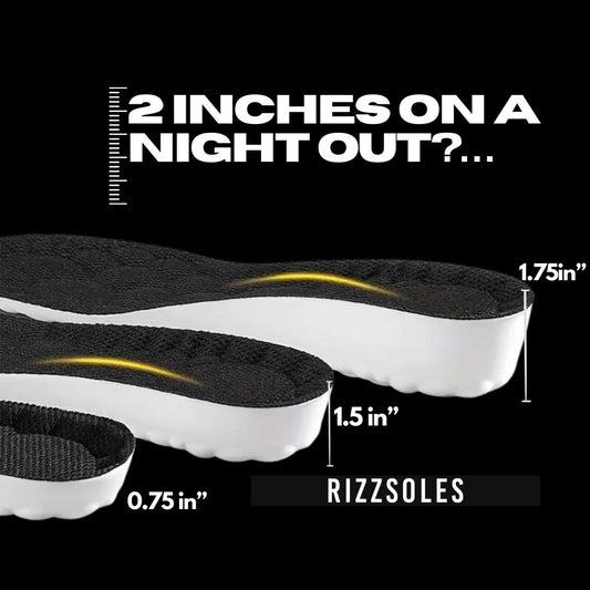 RIZZSOLES - CLOUD 1.75 in" HEIGHT INSOLE